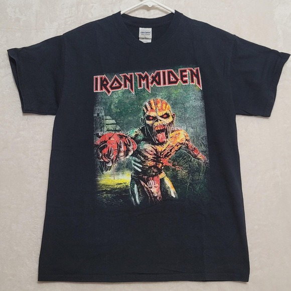 Gildan Other - Iron Maiden Shirt Mens Large Black 2016 Tour Band Tee T-Shirt Heavy Metal Rock